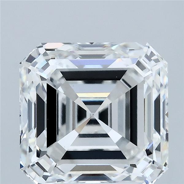 4.23 Carat Asscher Cut E VVS2 Diamond - view 1