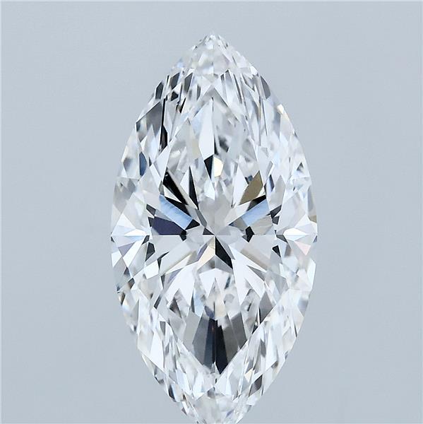 3.00 Carat Marquise Cut E VVS2 Diamond - view 1