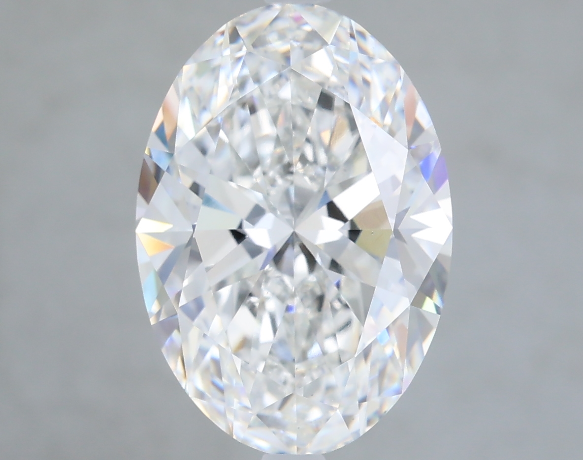 5.03 ct. oval Lab Grown Diamond front image
