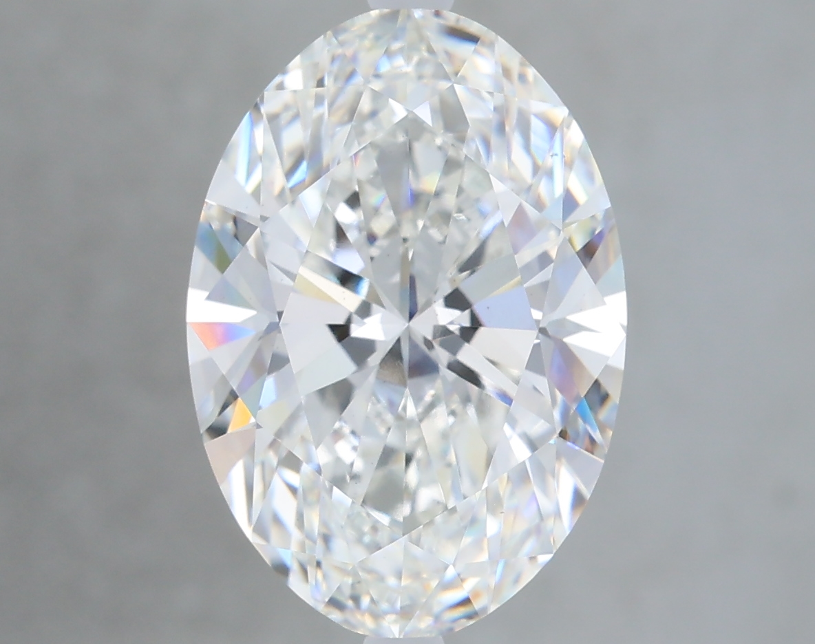 5.03 ct. oval Lab Grown Diamond front image