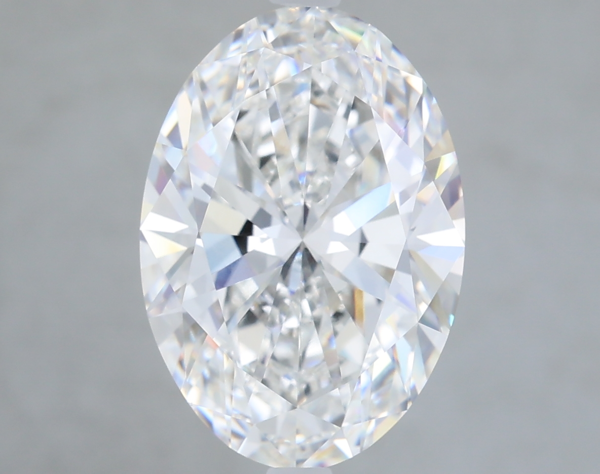 5.03 ct. oval Lab Grown Diamond front image
