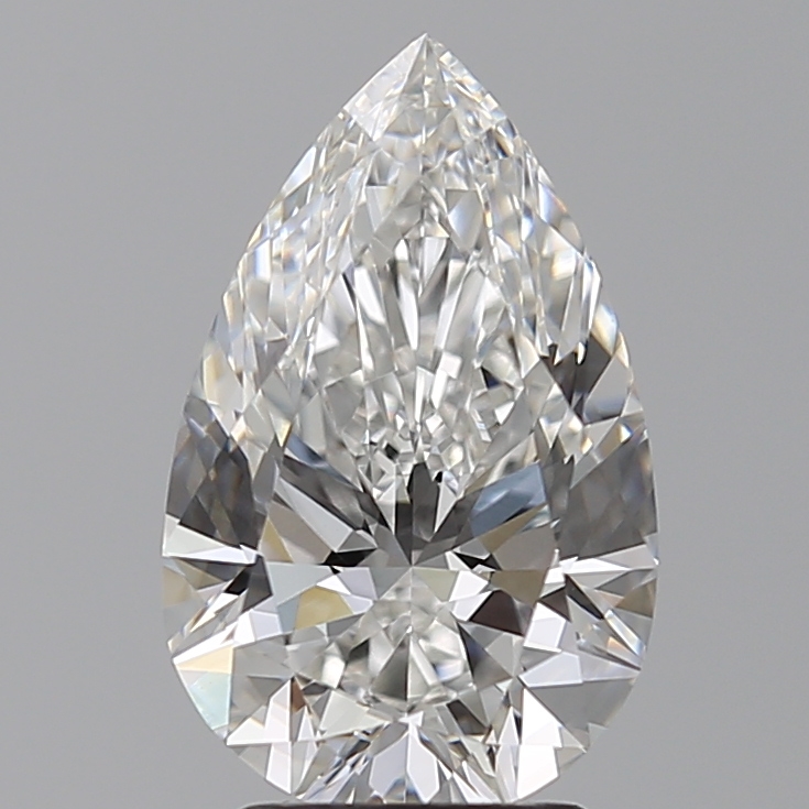 3.02 ct. pear Lab Grown Diamond front image