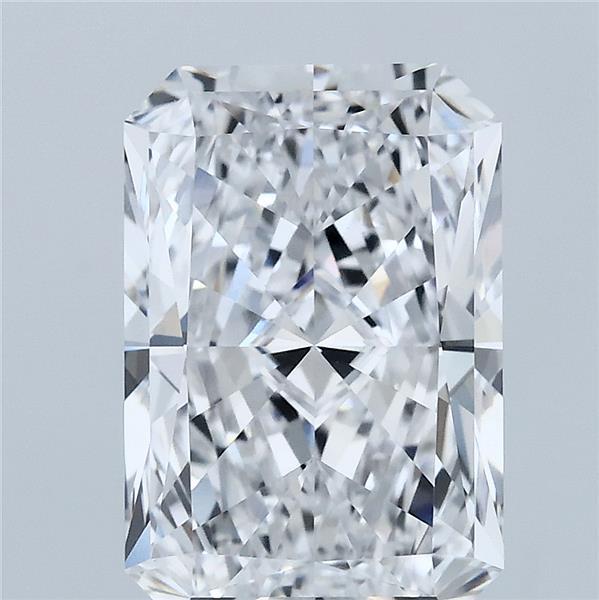 4.02 Carat Radiant Cut D VVS2 Diamond - view 1