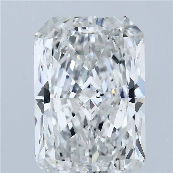 4.00 Carat Radiant Cut F VVS2 Diamond - view 1