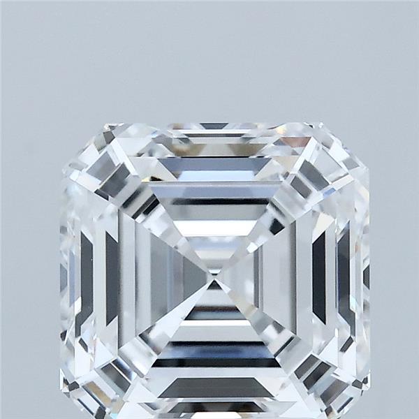 3.06 Carat Asscher Cut D VVS2 Diamond - view 1