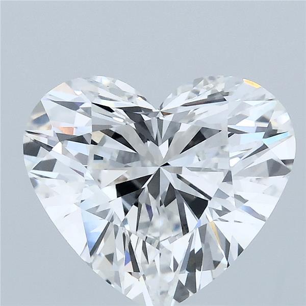 3.04 Carat Heart Cut E VVS2 Diamond - view 1