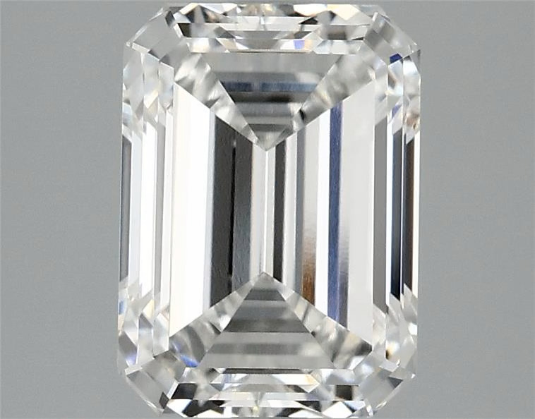 6.09 Carat Emerald Cut Lab Diamond