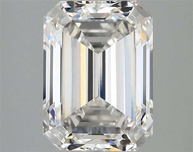 2.84 Carat Emerald Cut Lab Diamond