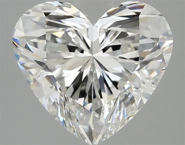 1.9 Carat Heart Cut Lab Diamond