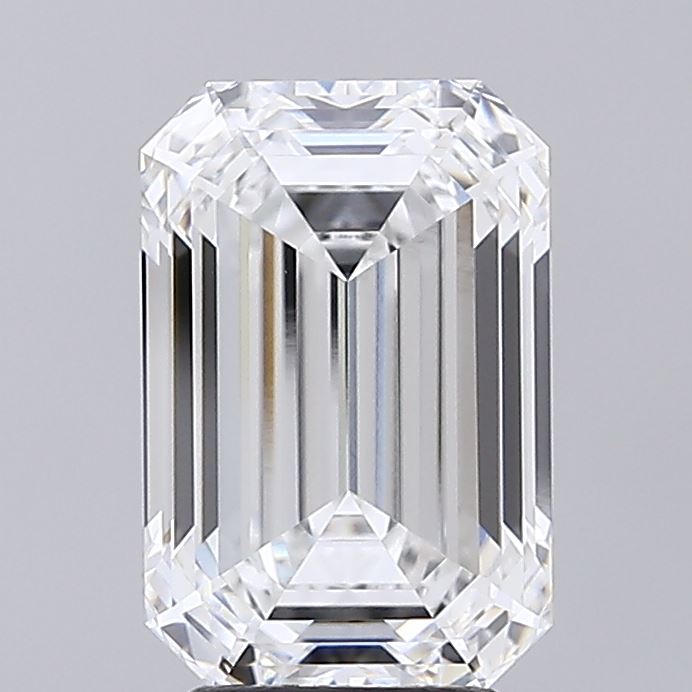 4.03 ct. emerald Lab Grown Diamond front image