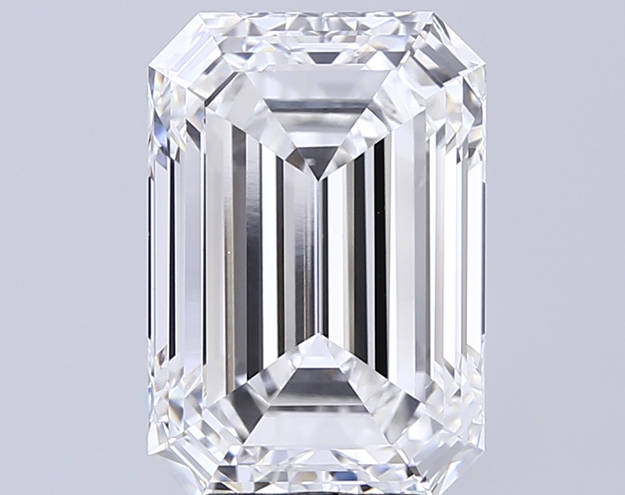 6.09 ct. emerald Lab Grown Diamond front image