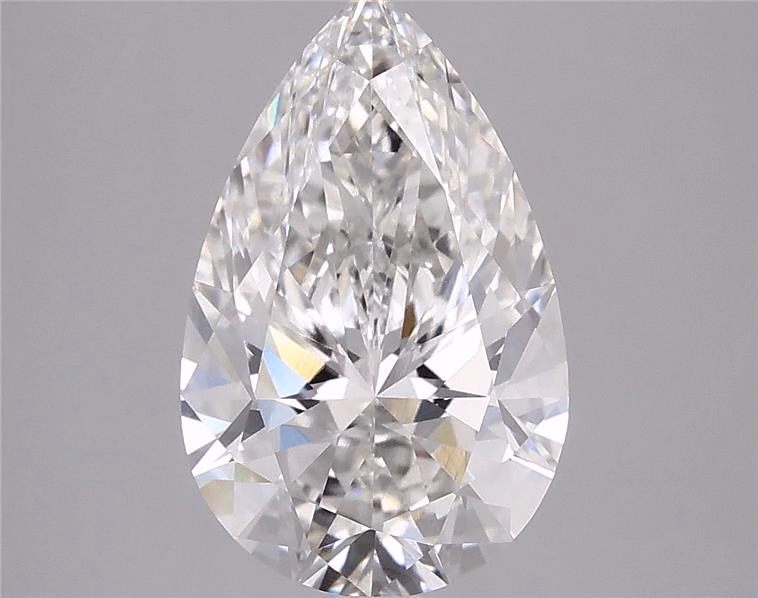 3.08 Carat Pear Cut Lab Diamond