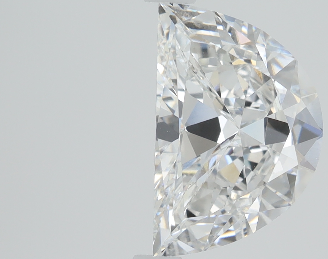 1.55 Carat Half Moon Cut Lab Diamond