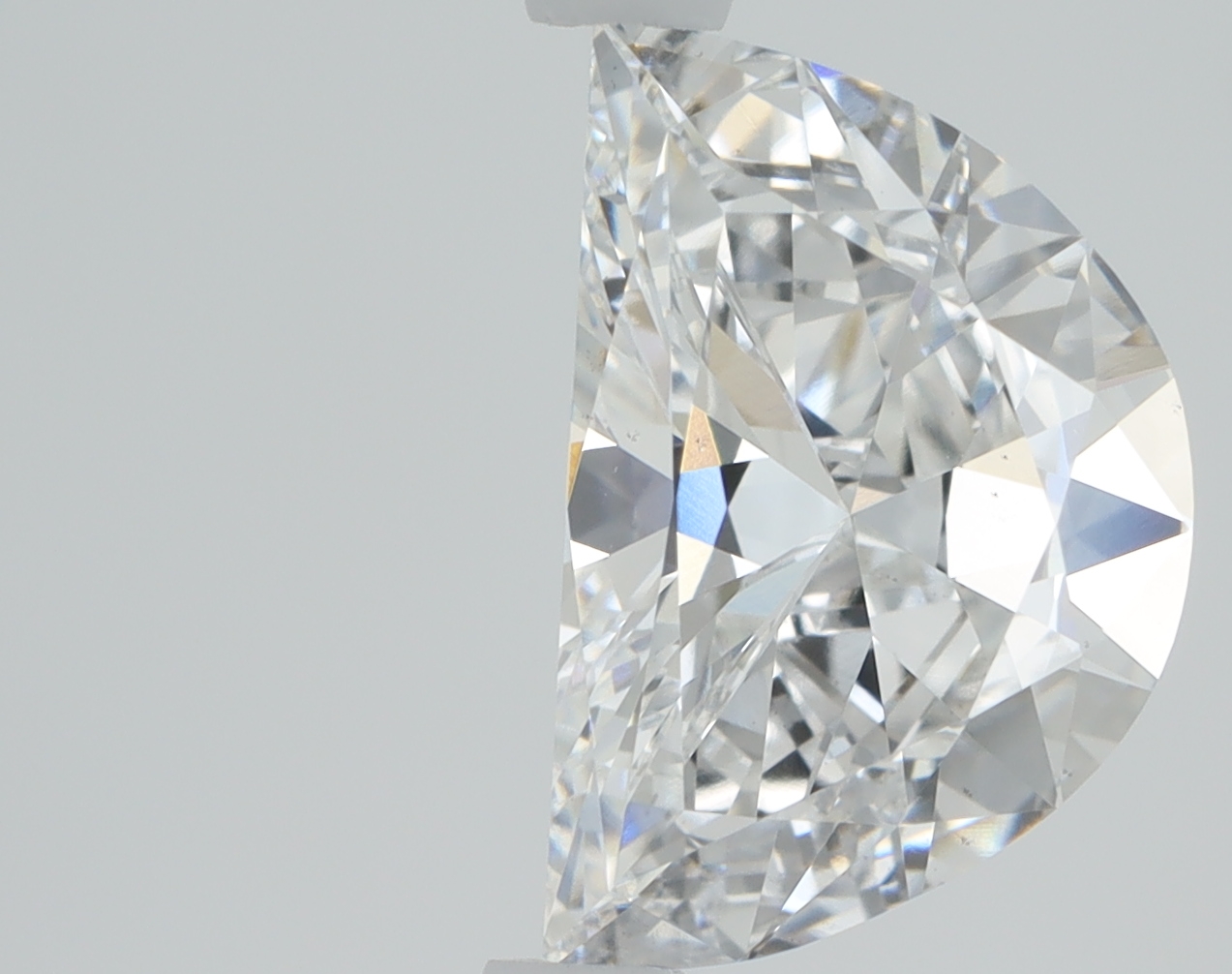 1.5 Carat Half Moon Cut Lab Diamond