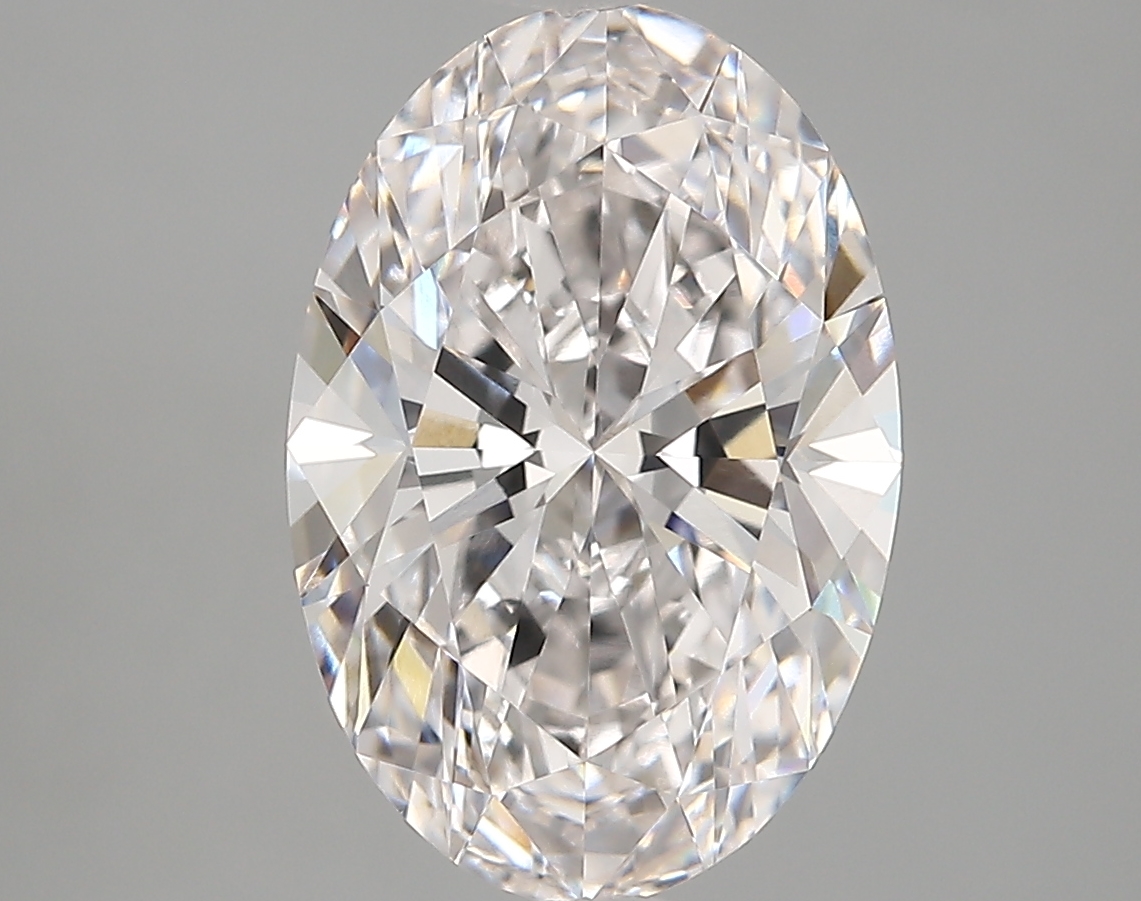 3.89 Carat Oval Cut Lab Diamond
