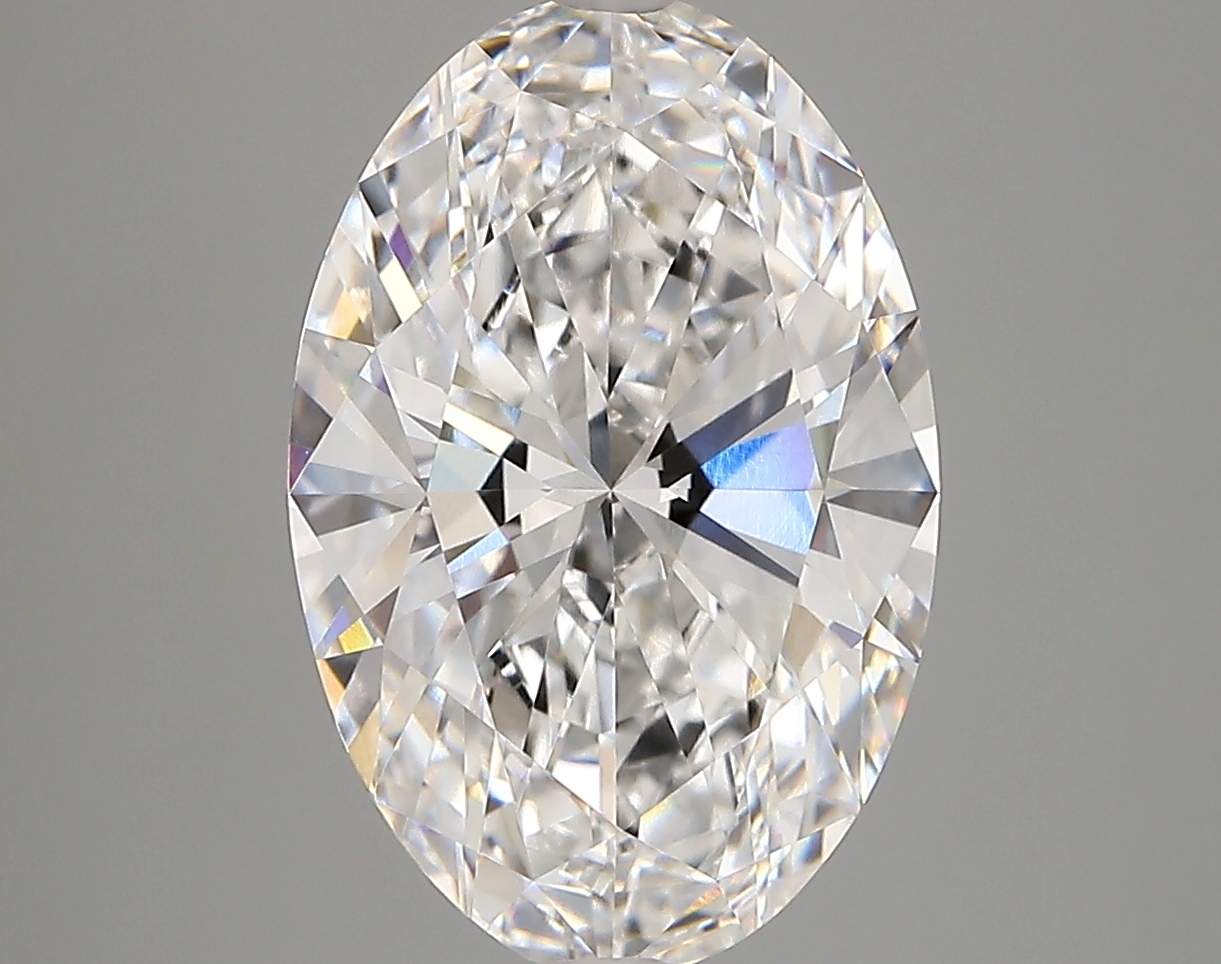 4.43 Carat Oval Cut D VVS1 Diamond - view 1