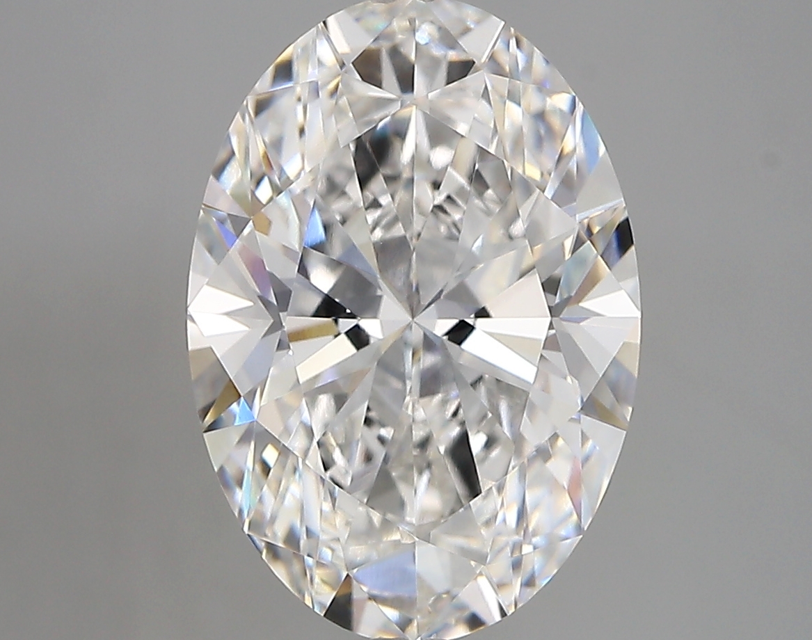 4.42 Carat Oval Cut F VVS1 Diamond - view 1