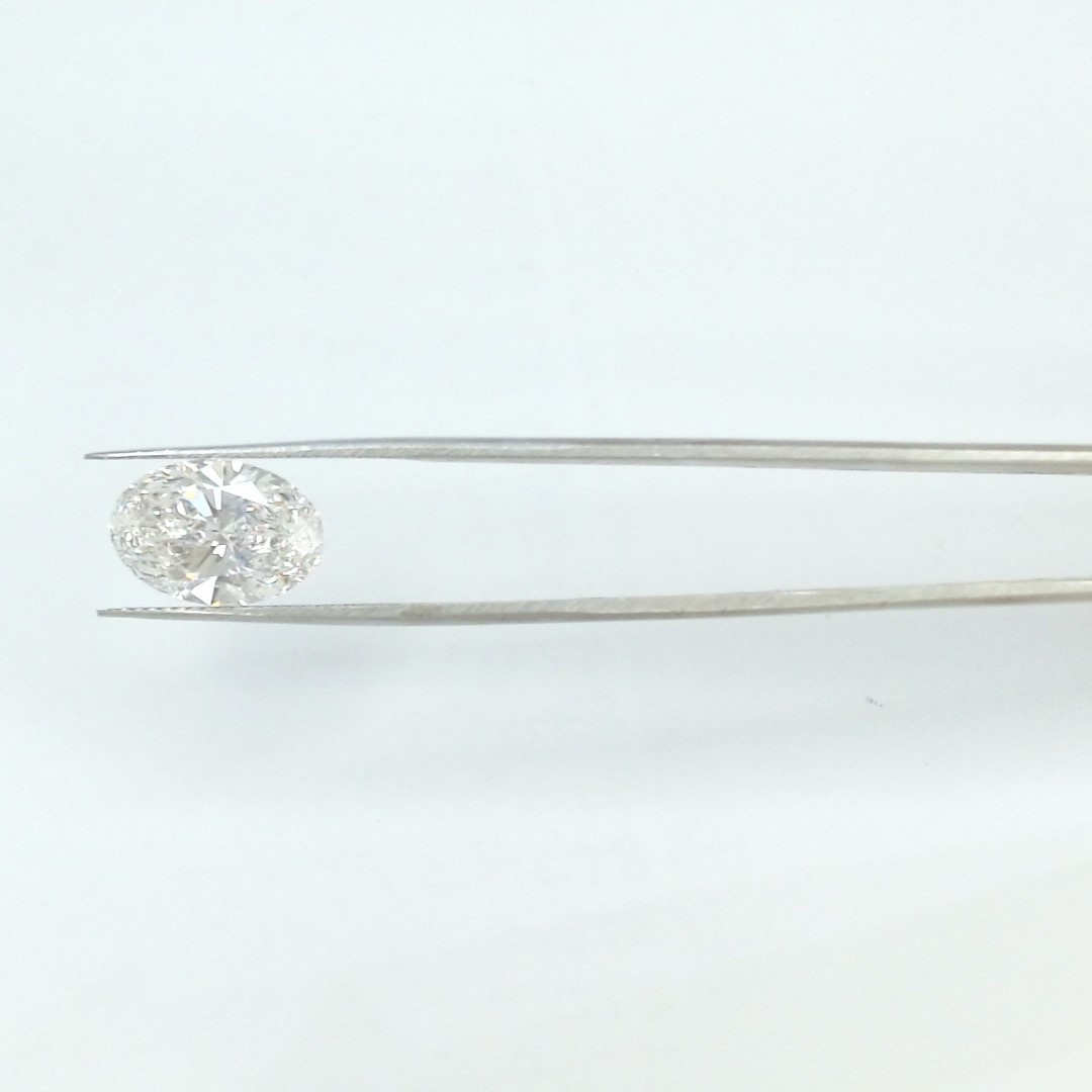 4.42 Carat Oval Cut F VVS1 Diamond - view 1