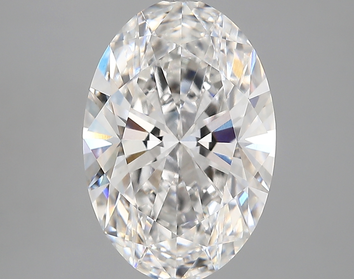 4.42 Carat Oval Cut E VVS1 Diamond - view 1