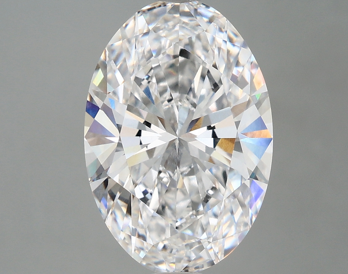 4.42 Carat Oval Cut E VVS1 Diamond - view 1