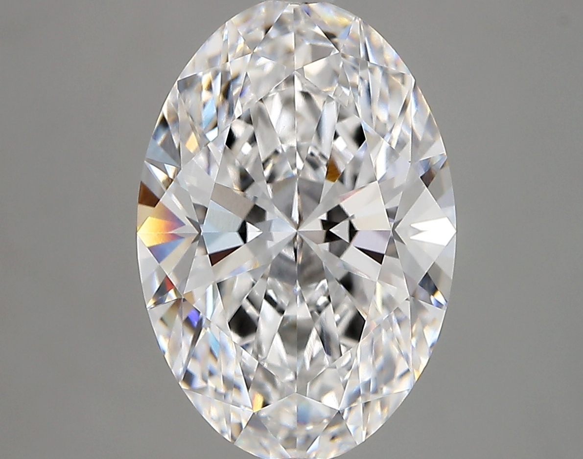 4.40 Carat Oval Cut D VVS1 Diamond - view 1