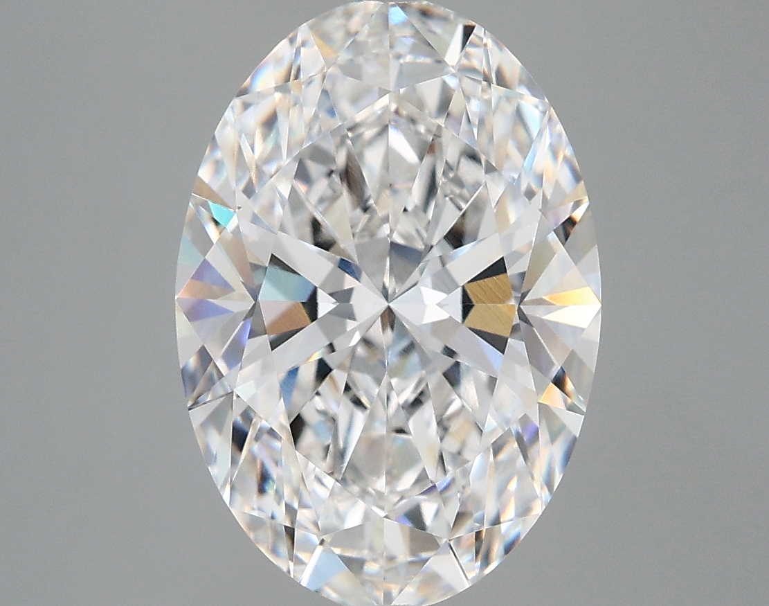 4.37 Carat Oval Cut E VVS1 Diamond - view 1