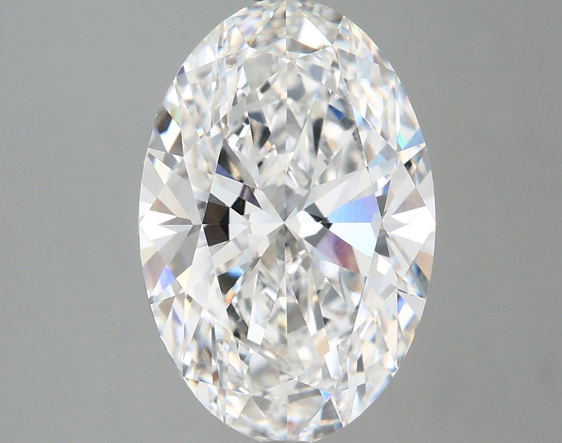 4.37 Carat Oval Cut E VVS1 Diamond - view 1