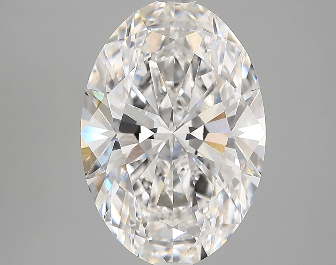 4.37 Carat Oval Cut E VVS1 Diamond - view 1