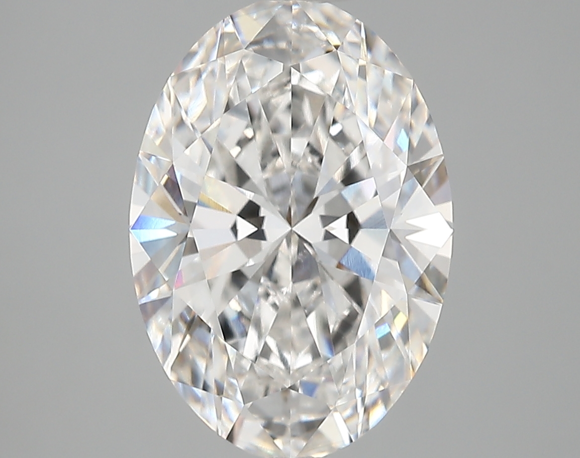 4.35 Carat Oval Cut F VVS1 Diamond - view 1