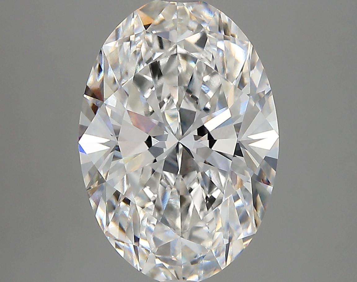 4.28 Carat Oval Cut F VVS1 Diamond - view 1