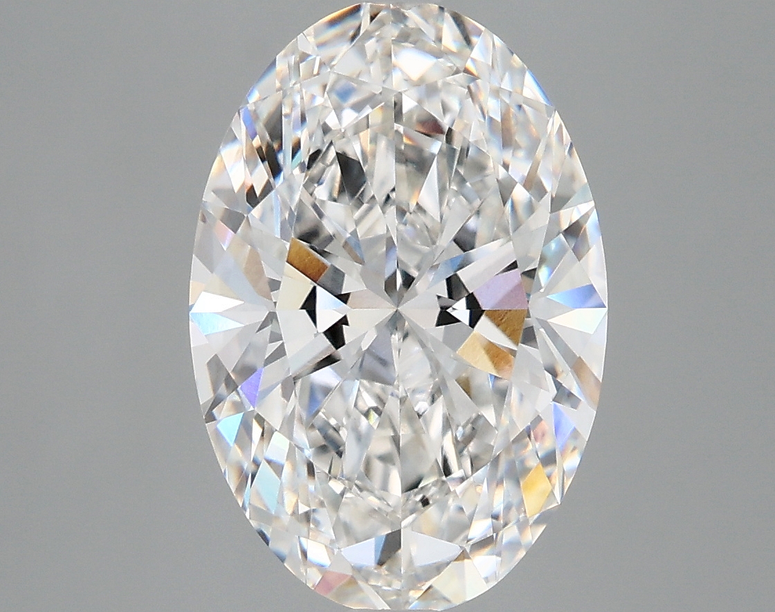 4.26 Carat Oval Cut F VVS1 Diamond - view 1