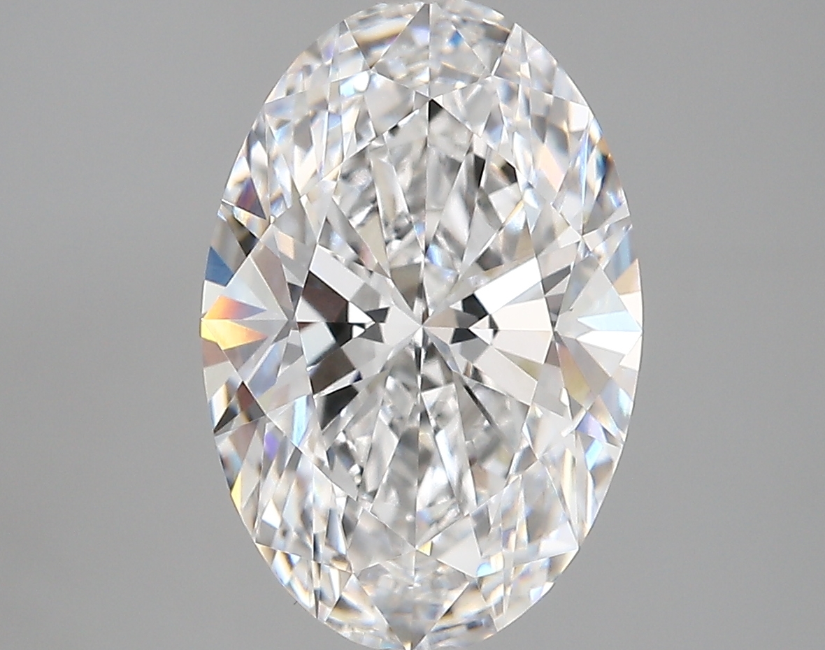 4.25 Carat Oval Cut D VVS1 Diamond - view 1