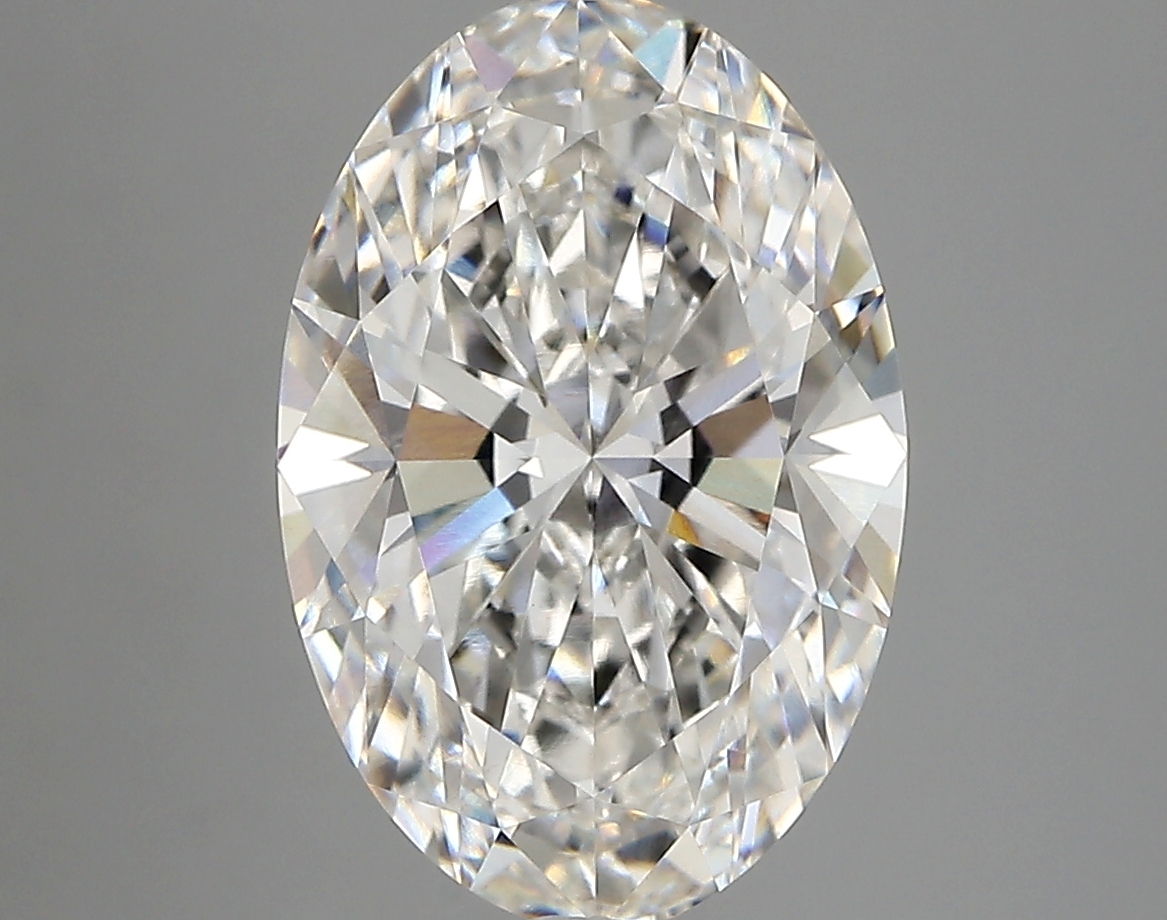 4.24 Carat Oval Cut F VVS1 Diamond - view 1