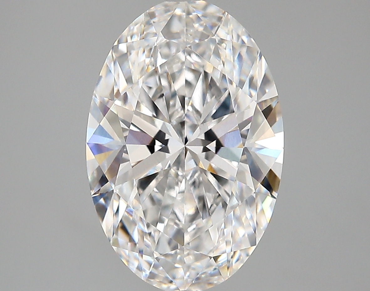 4.24 Carat Oval Cut D VVS1 Diamond - view 1
