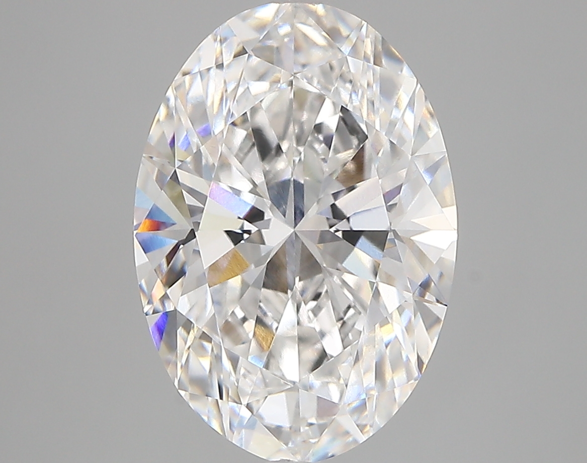 4.24 Carat Oval Cut E VVS1 Diamond - view 1