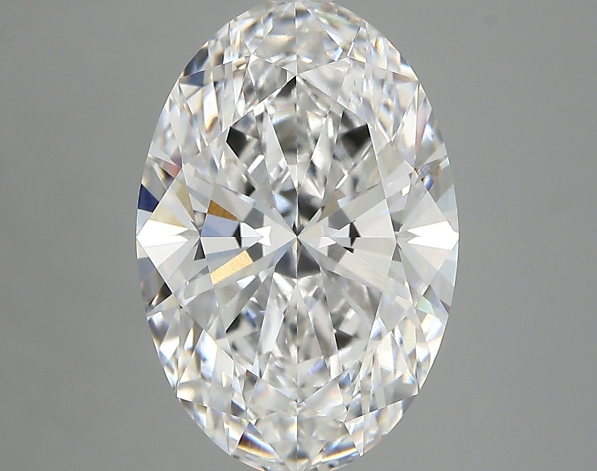 4.23 Carat Oval Cut E VVS1 Diamond - view 1