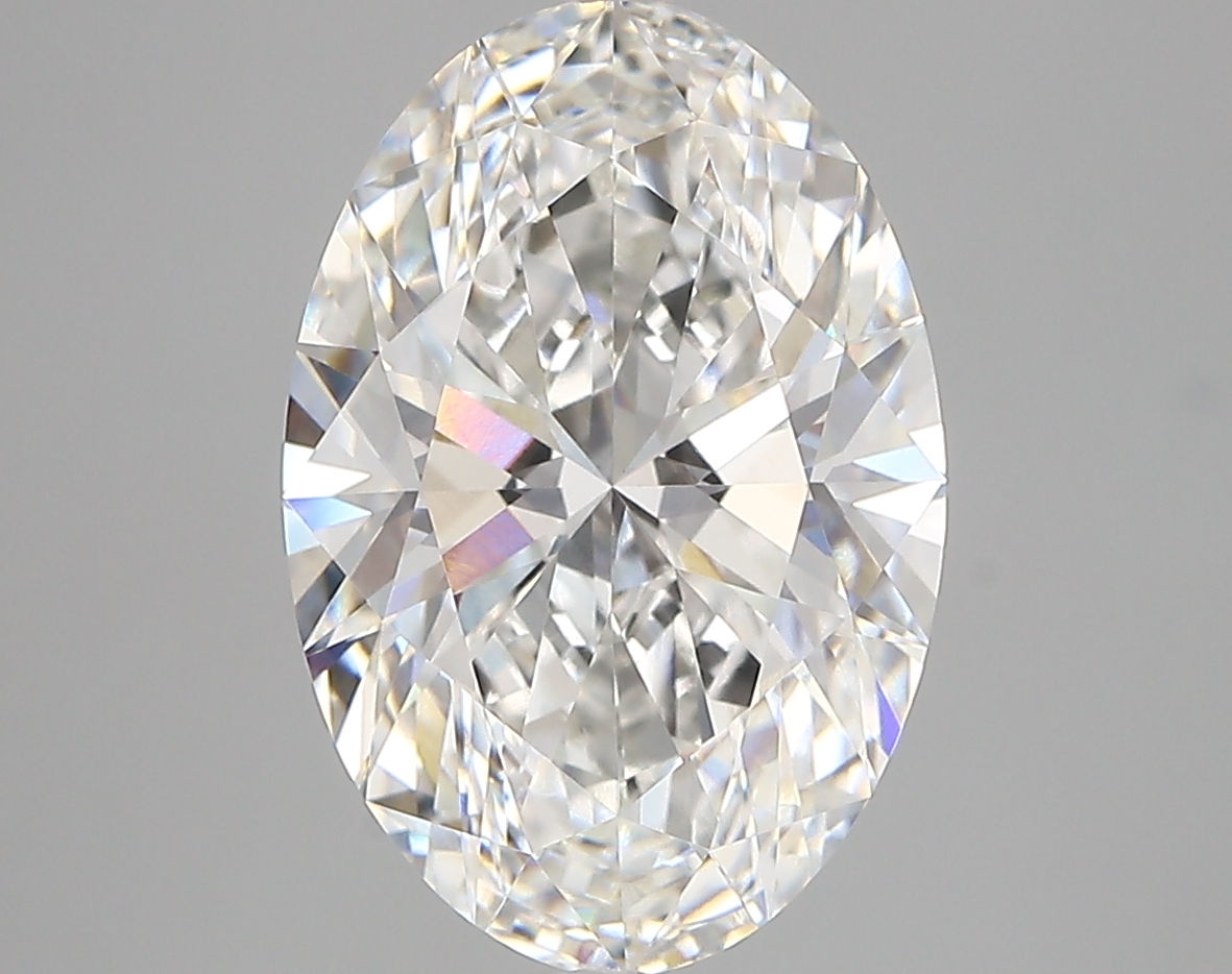 4.20 Carat Oval Cut F VVS1 Diamond - view 1