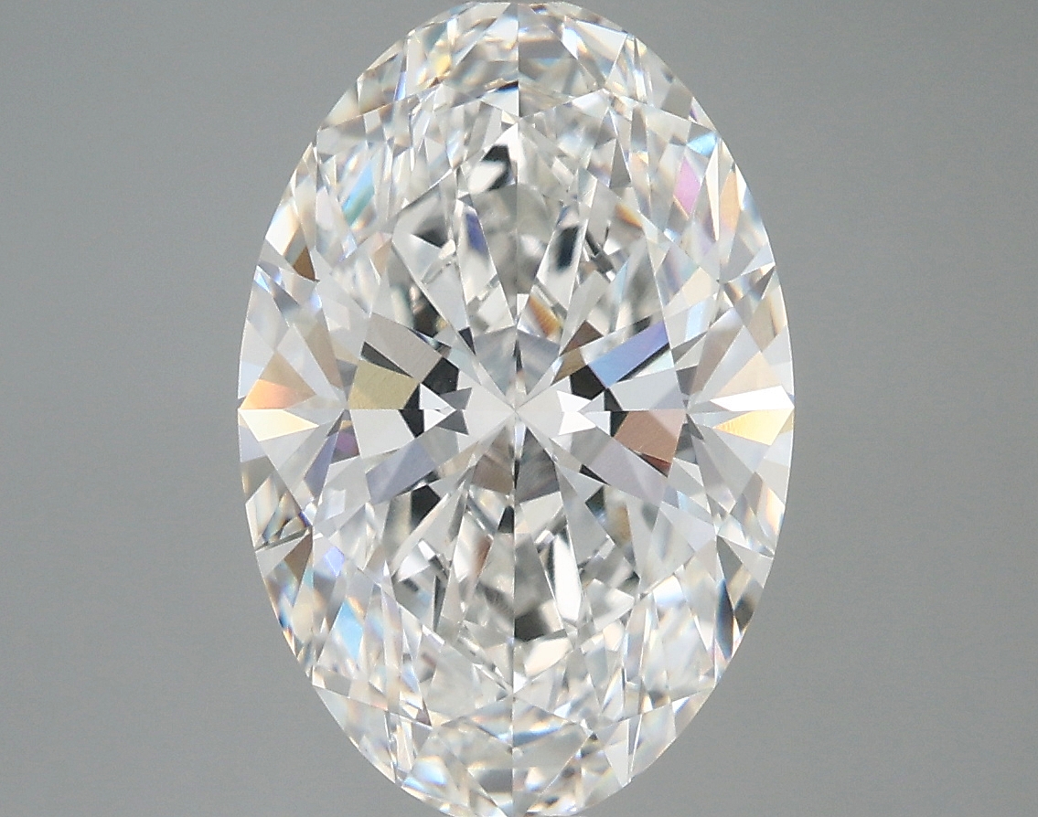 4.15 Carat Oval Cut F VVS1 Diamond - view 1