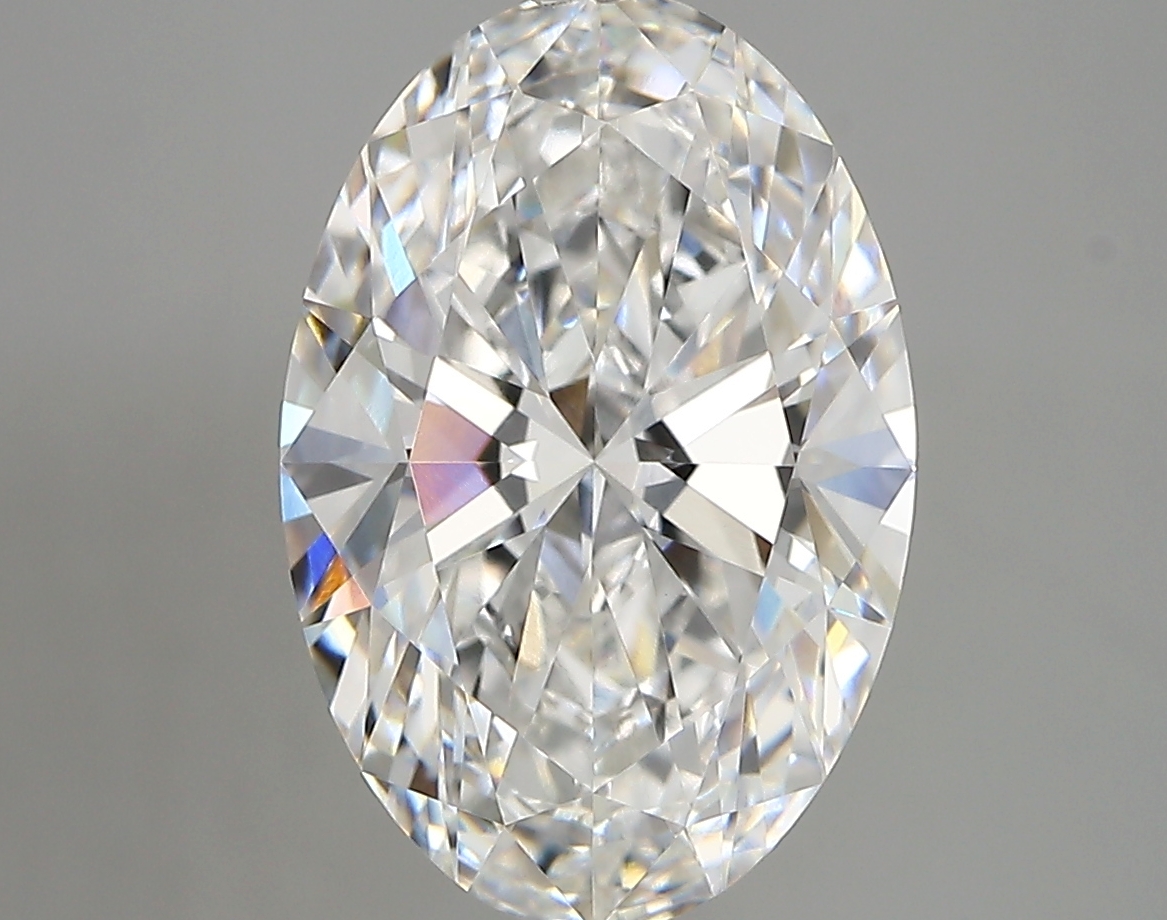 4.12 Carat Oval Cut D VVS1 Diamond - view 1