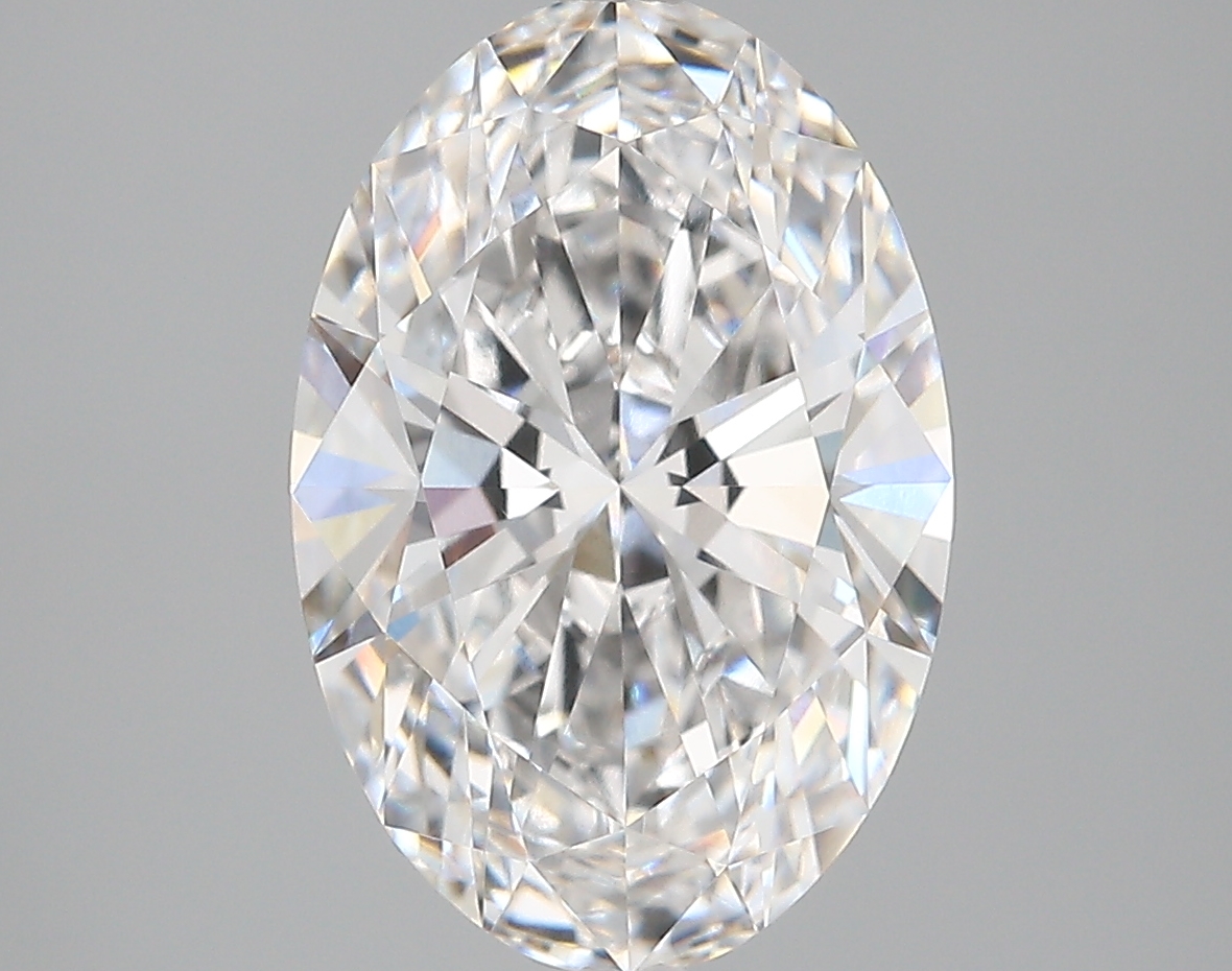 4.12 Carat Oval Cut E VVS1 Diamond - view 1