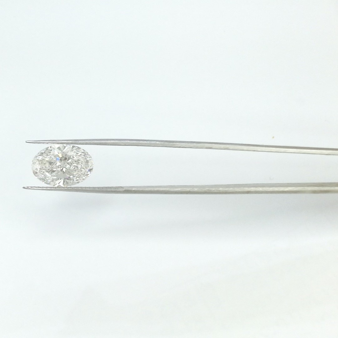 4.10 Carat Oval Cut F VVS1 Diamond - view 1