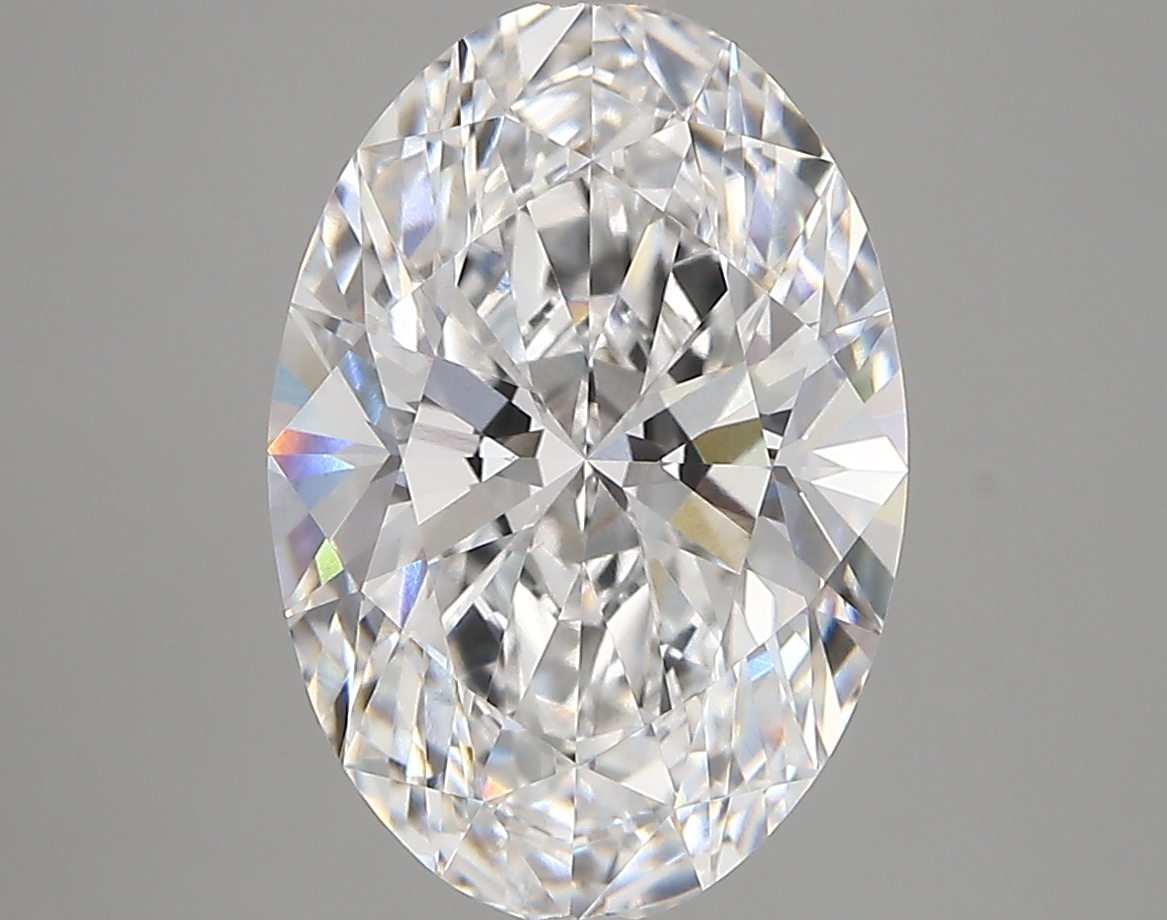 4.09 Carat Oval Cut E VVS1 Diamond - view 1
