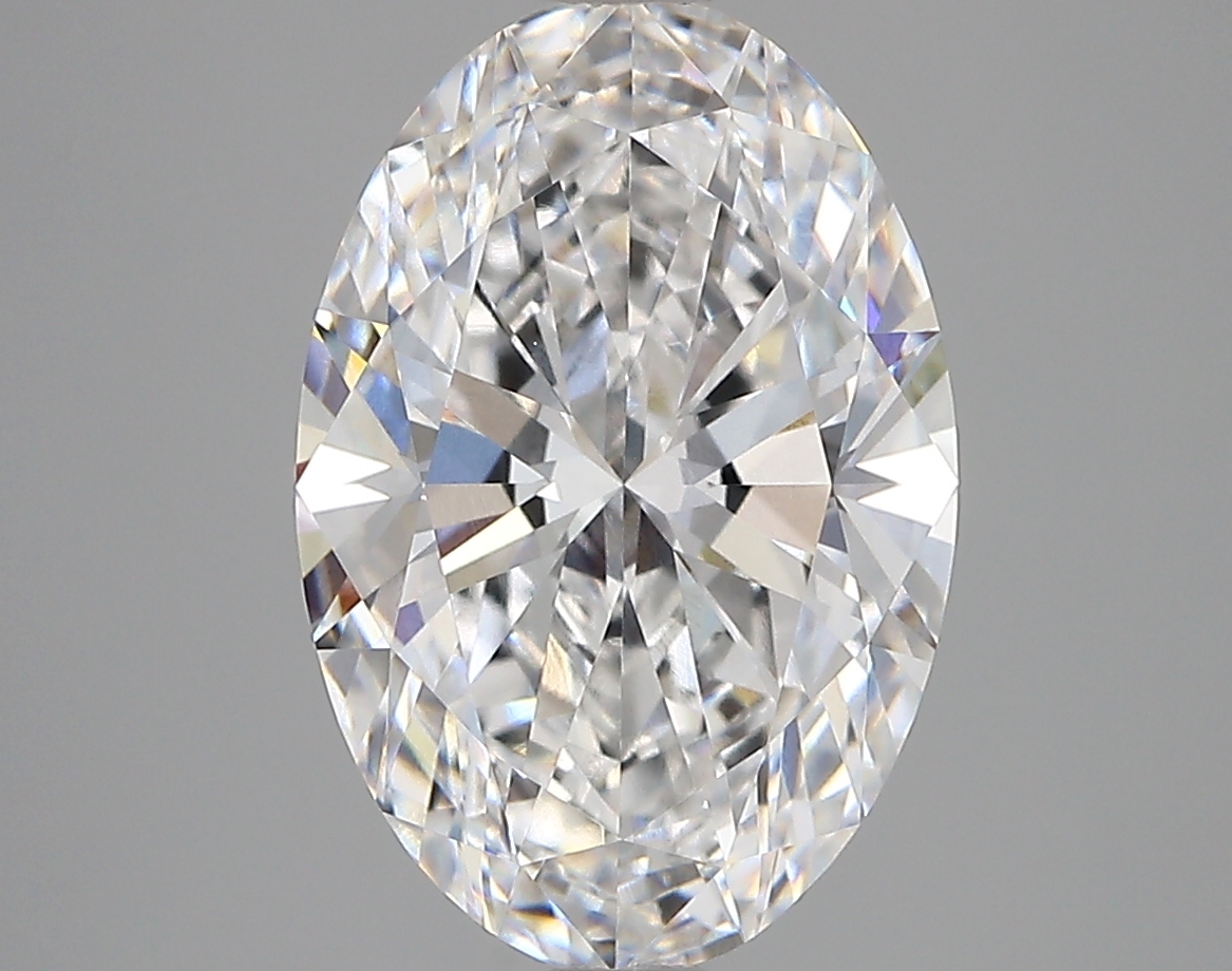 4.08 Carat Oval Cut E VVS1 Diamond - view 1