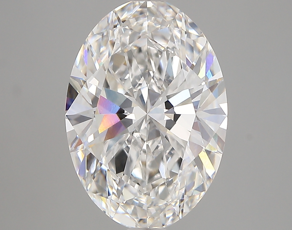 4.03 Carat Oval Cut E VVS1 Diamond - view 1