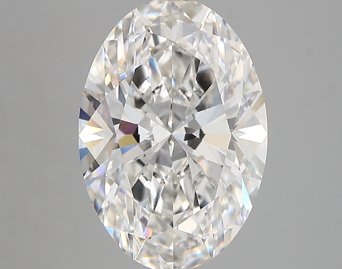 4.02 Carat Oval Cut F VVS1 Diamond - view 1