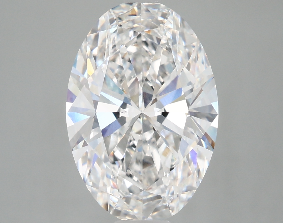3.97 Carat Oval Cut E VVS1 Diamond - view 1