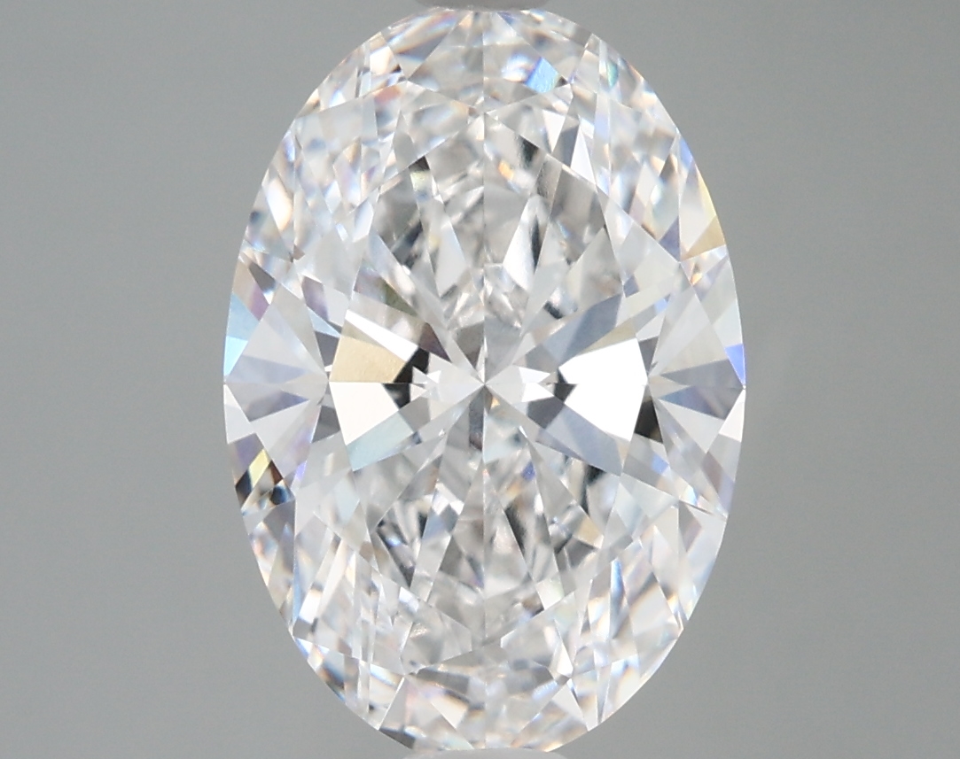 3.84 Carat Oval Cut E VVS1 Diamond - view 1