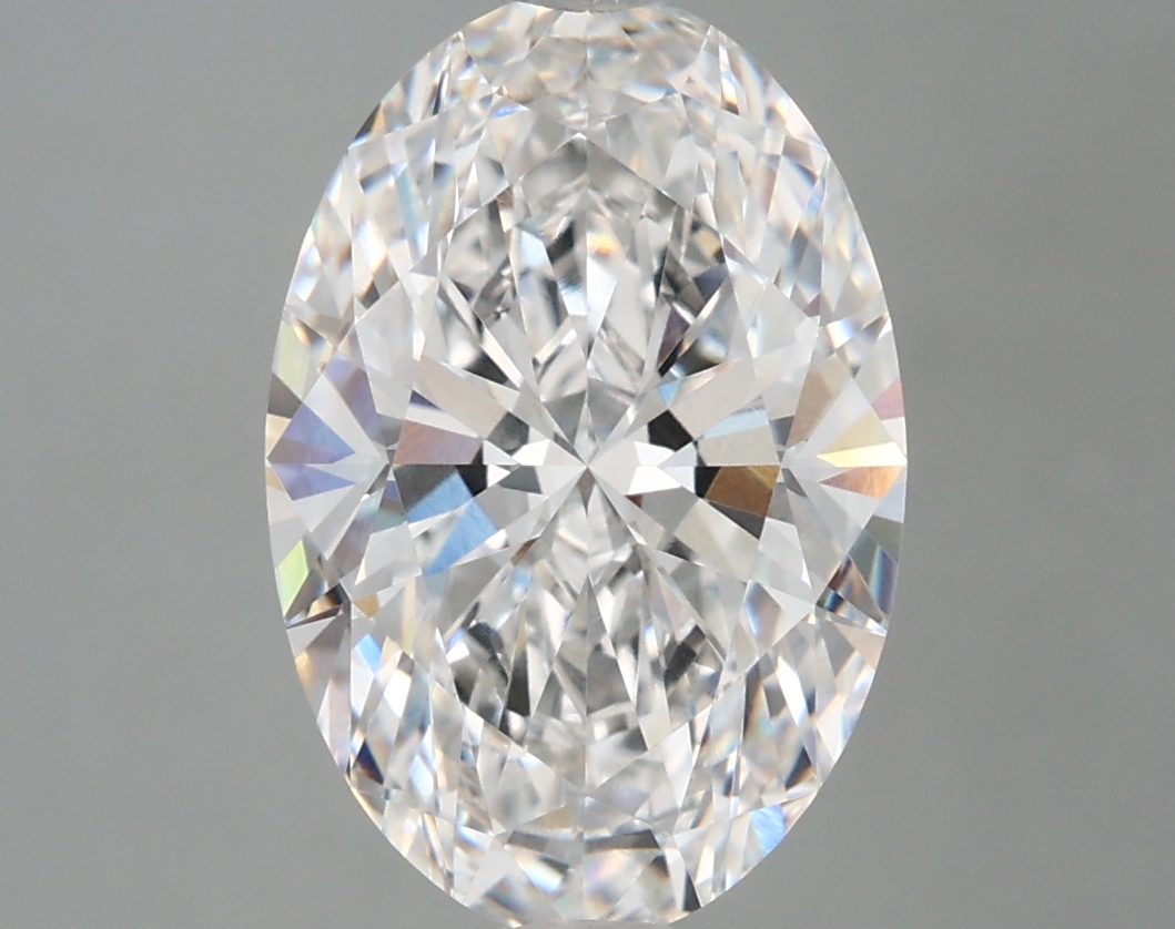 3.84 Carat Oval Cut F VVS1 Diamond - view 1