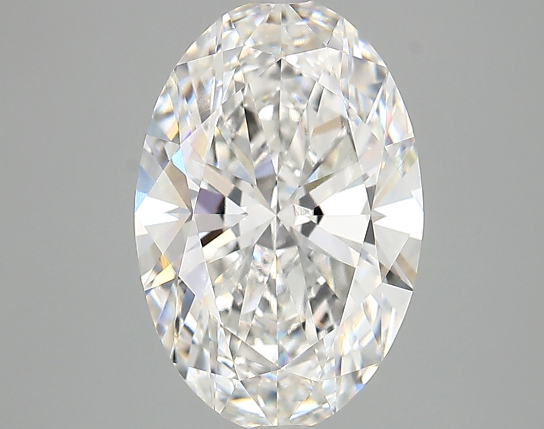 3.70 Carat Oval Cut E VVS1 Diamond - view 1