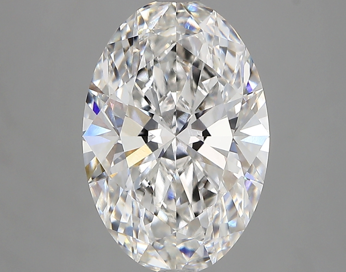 3.68 Carat Oval Cut E VVS1 Diamond - view 1
